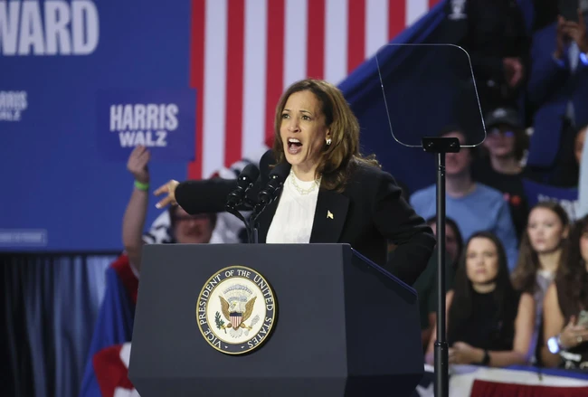 Bầu cử Mỹ 2024: Buổi vận động tranh cử đặc biệt của bà Kamala Harris - Ảnh 1.